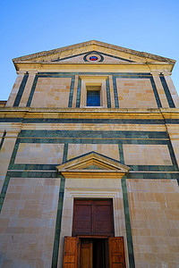 意大利普拉托 Santa Maria delle Carceri 的正面
