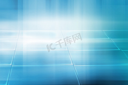 蓝色背景线条科技摄影照片_抽象的高科技背景概念系列