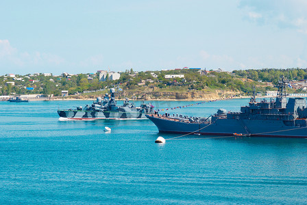 俄罗斯军舰。