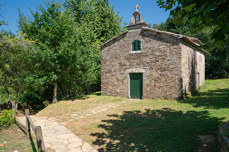 Pedrouzo, Camino de Santiago trail, 加利西亚, 西班牙