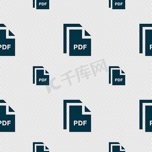 文件 PDF 图标符号。
