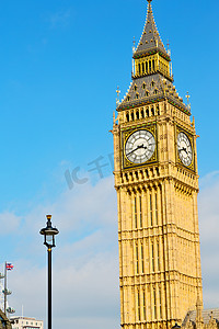 伦敦大本钟和英国老年城市