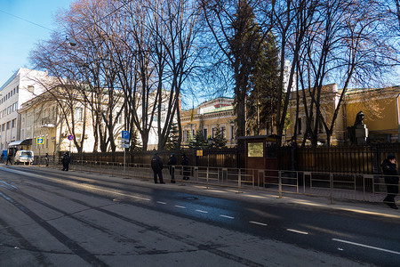 乌克兰大使馆在莫斯科