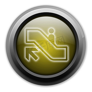 移动商城图标摄影照片_图标、按钮、象形图自动扶梯