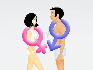 男性和女性符号