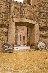 拉卡拉摄影照片_卡拉卡拉浴场遗址 - Terme di Caracalla