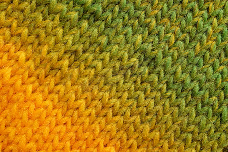 黄色和绿色对角丝袜针背景