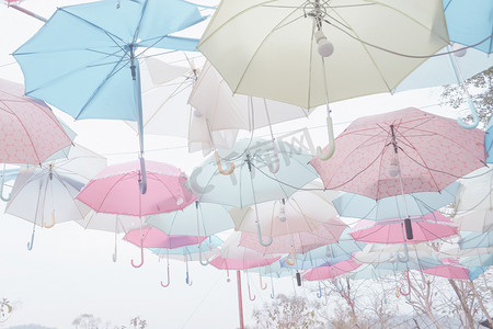 伞纹粉彩
