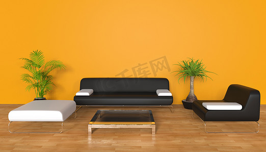 橙色休息室