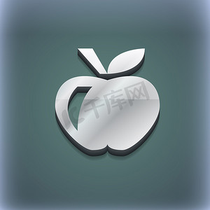 苹果图标符号。 
