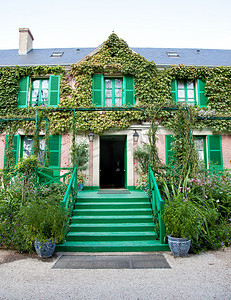 巴黎附近的克劳德·莫奈花园和住宅