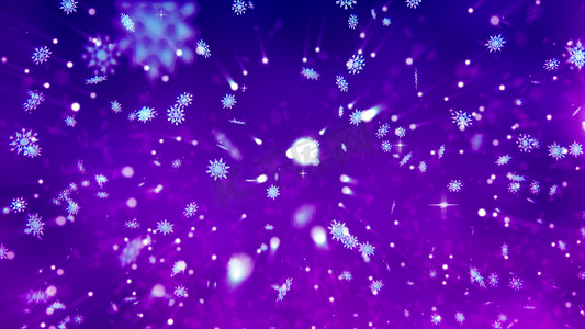新年快乐3摄影照片_新年快乐雪球和闪亮的雪花