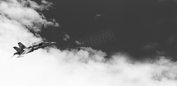 名声摄影照片_F-18战斗机