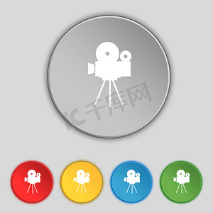 摄像机标志 icon.content 按钮。