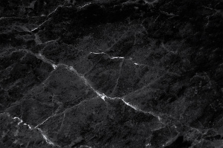 黑色大理石纹理背景，来自大自然的详细真大理石。