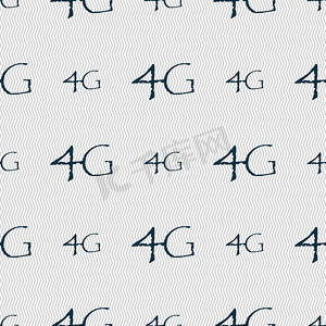 4g图标摄影照片_4G 标志图标。