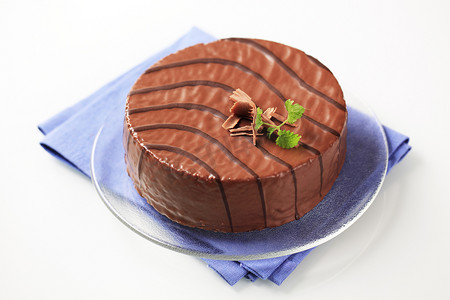 巧克力釉面蛋糕