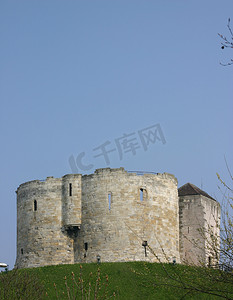 中世纪城堡炮塔
