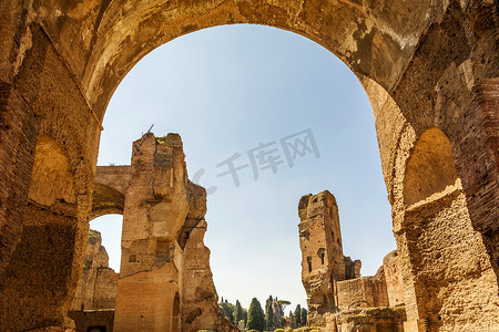 卡拉卡拉浴场，罗马公共温泉古遗址