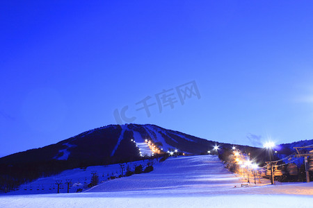 滑雪道