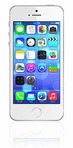 全新苹果银色 iPhone 5s