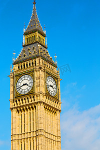 伦敦大本钟和历史古建筑