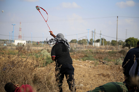 以色列巴勒斯坦摄影照片_巴勒斯坦 - 动乱 - 加沙地带
