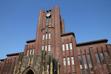 东京城市摄影照片_东京大学