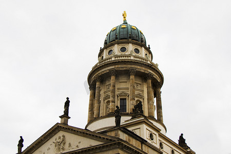 德国柏林博物馆岛的柏林大教堂著名地标和建筑