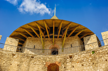 摩尔多瓦共和国索罗卡的中世纪堡垒