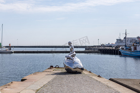丹麦赫尔辛格的 HAN 雕塑