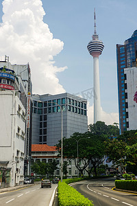 吉隆坡，马来西亚-2016 年 1 月 16 日：城市景观视图。