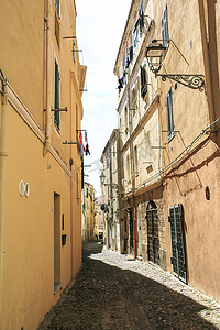 意大利撒丁岛 Alguer 的街道