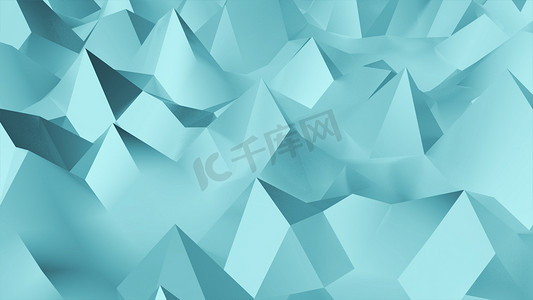 几何风格背景摄影照片_浮雕三角形和多边形风格的低多边形几何抽象背景