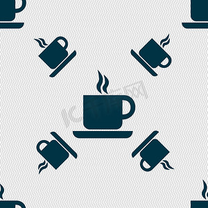 咖啡图标标志。