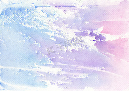 粉色背景水彩摄影照片_纸张纹理水彩的抽象背景
