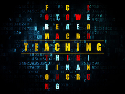 教育理念：在解决填字游戏中的单词教学