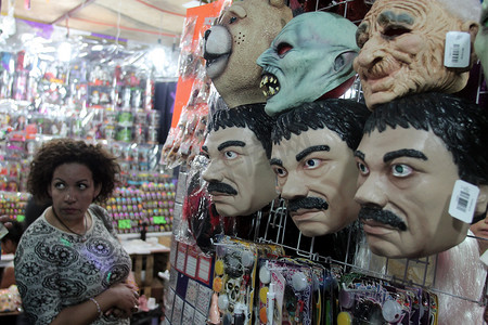 墨西哥 - 万圣节 - EL CHAPO - 面具