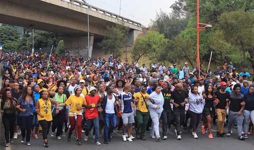 南非 - 学费抗议 - WITS 学生