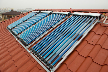 真空集热器-太阳能热水系统