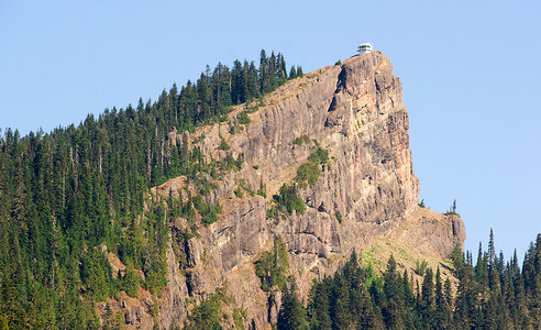 历史建筑 High Rock Fire Lookout Sawtooth Ridge Washington