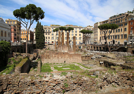 Largo di Torre Argentina 在罗马，意大利