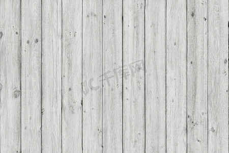 棕色木纹摄影照片_白色水洗地板原矿墙木纹。