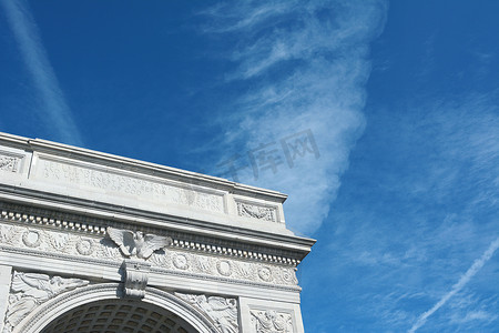 华盛顿广场公园的大理石拱门