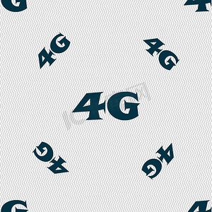 4G 标志图标。
