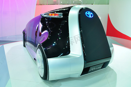 “曼谷，泰国 - 3 月 30 日： 丰田 Fun Vii，概念车，显示了”