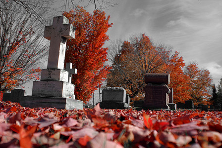 布罗蒙公墓，加拿大魁北克