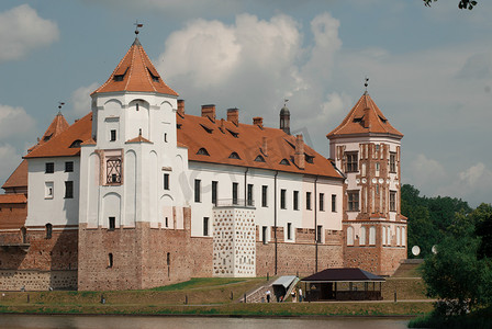 白俄罗斯米尔的中世纪城堡