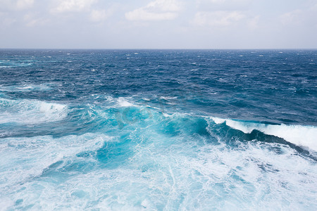 海洋波浪摄影照片_海浪