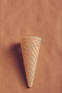 单层脆皮冰淇淋甜筒
